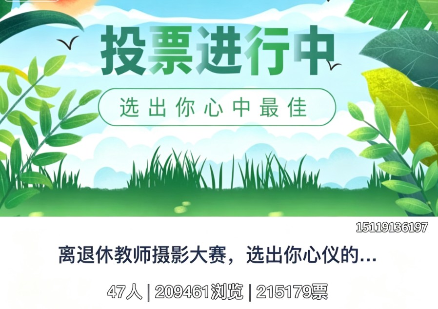 免费投票小程序公司微信投票制作