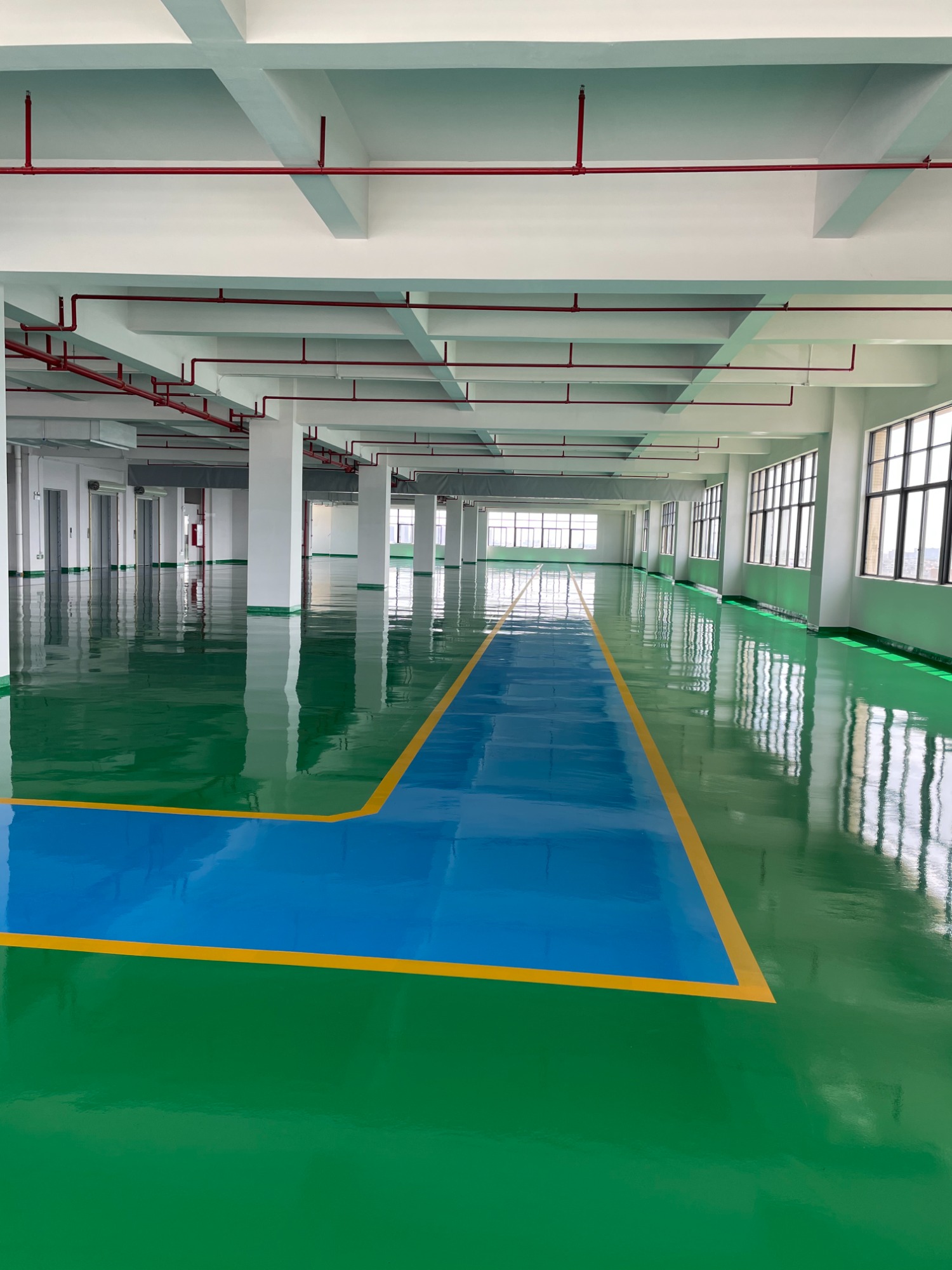 北京户外地坪漆地坪施工效果展示