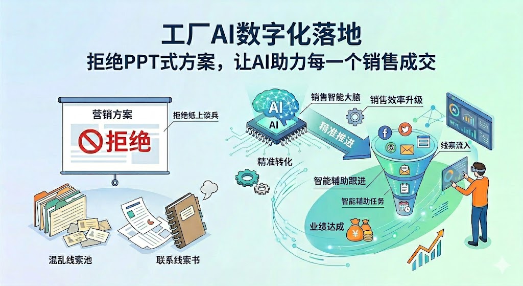 工厂AI数字化转型 - 拓全球制造业AI服务工场公司方案