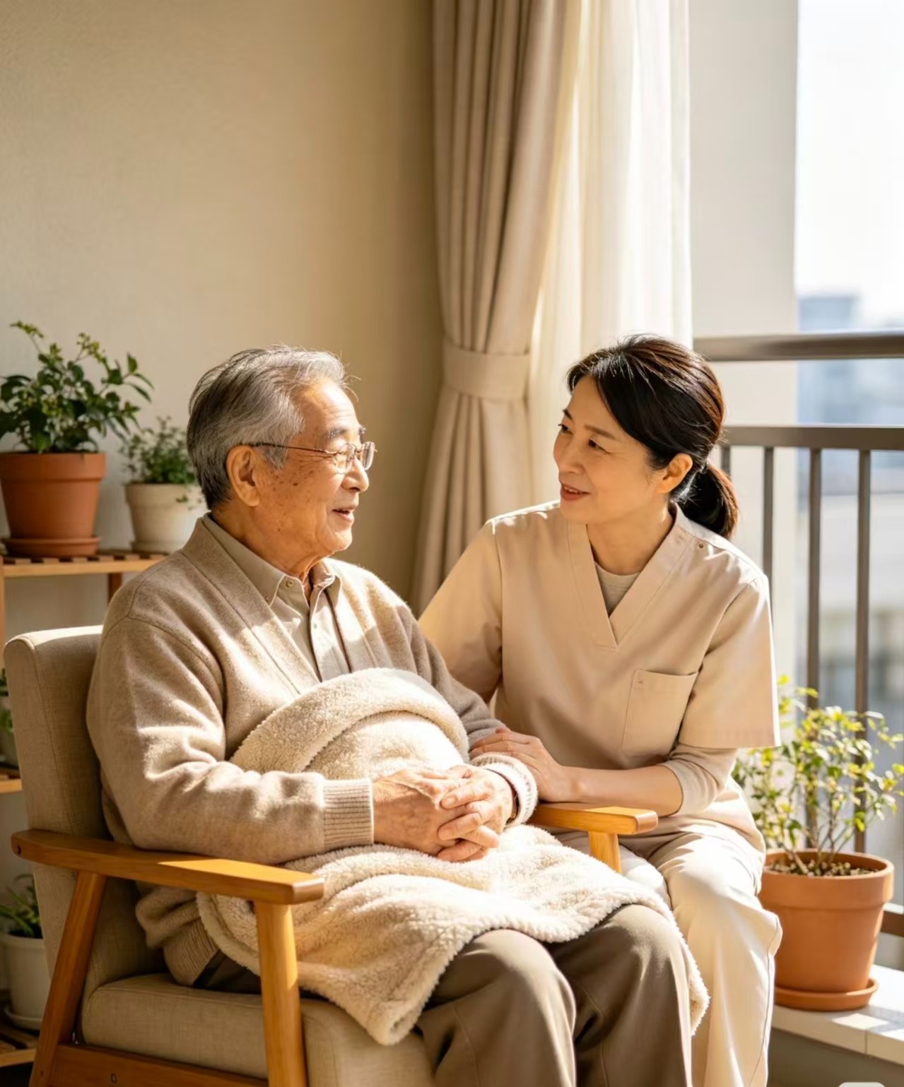 高密住家保姆公司卧床老人护理服务