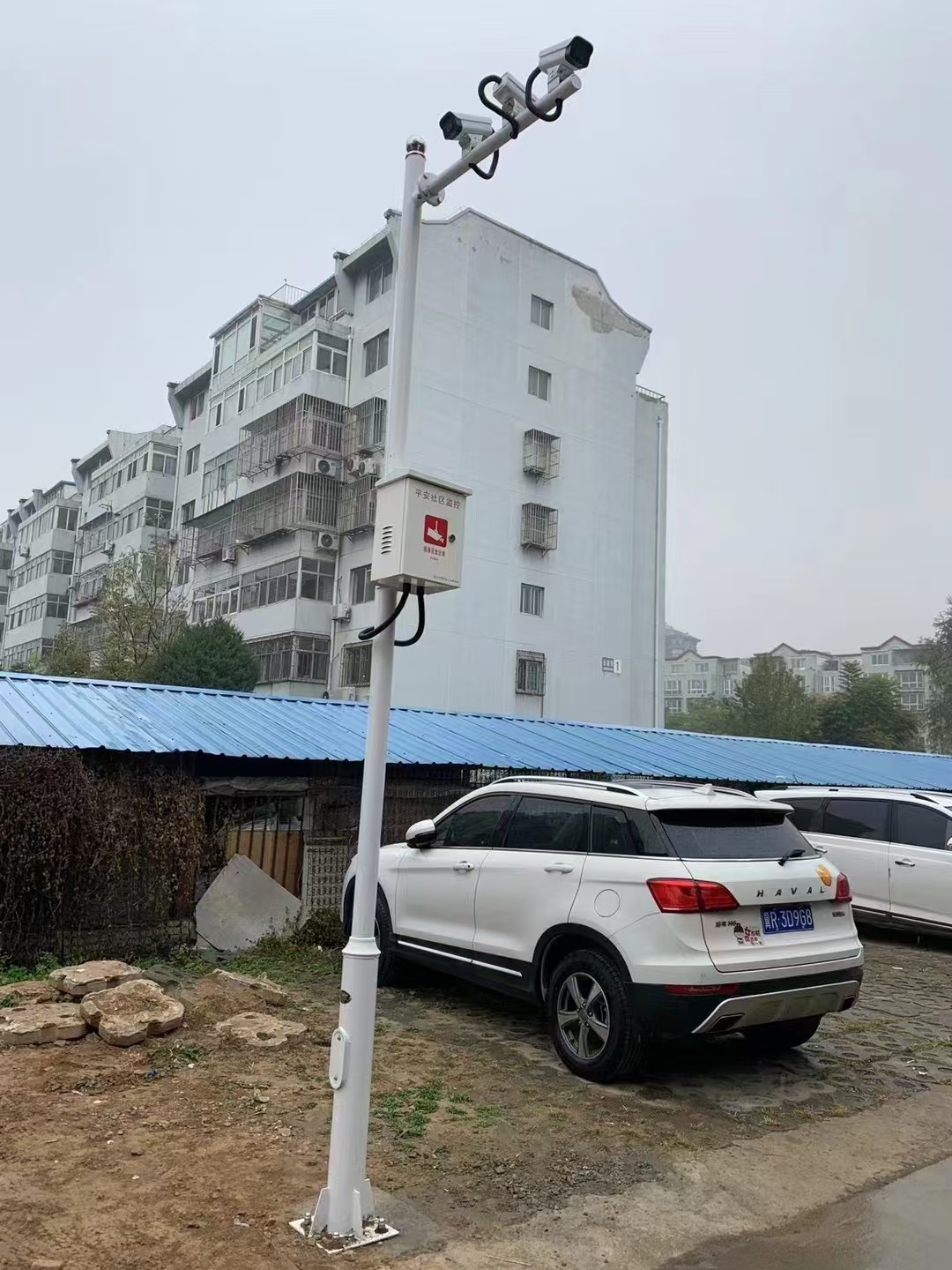 市政监控杆