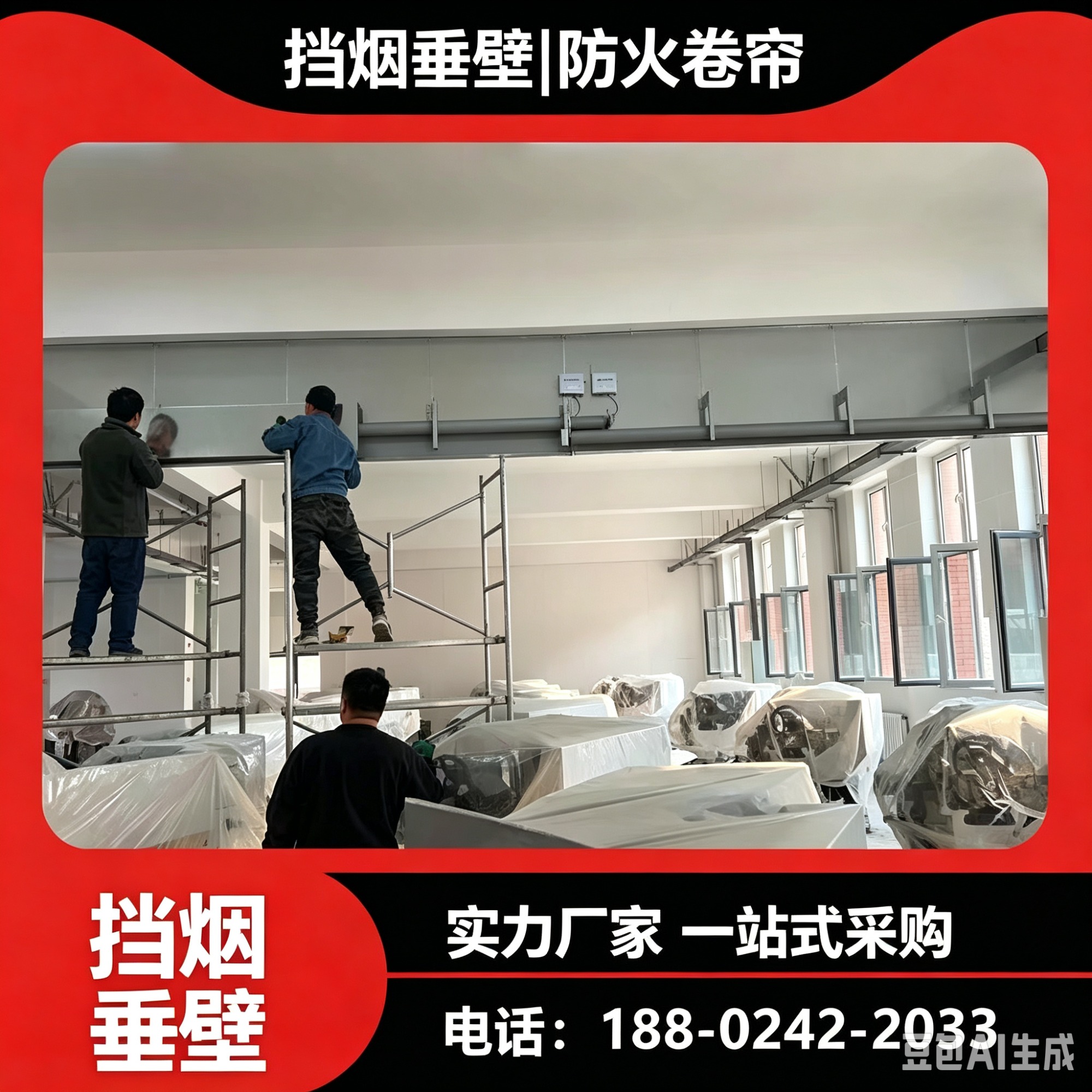 固定式挡烟垂壁