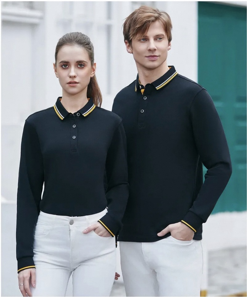 厦门印字polo衫加厚工作服源头厂家产品展示