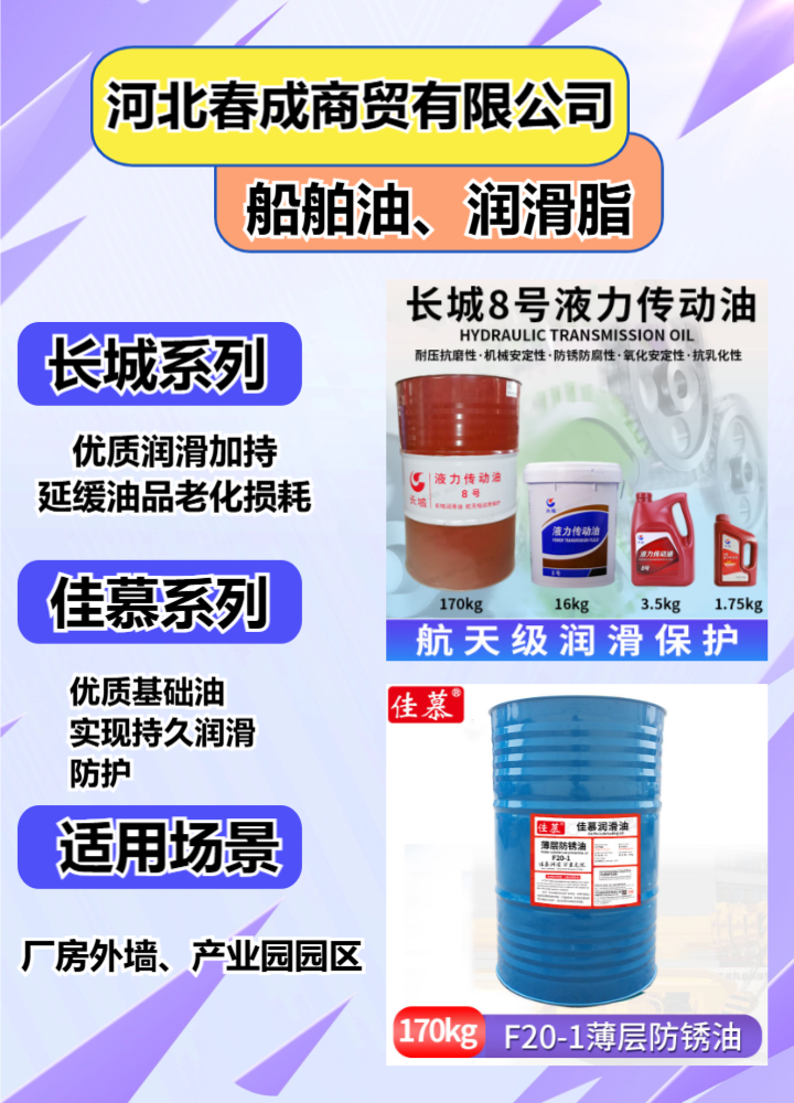 石拐稠化液压油供应厂家供应长寿命发动机油
