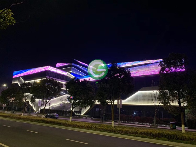 高端酒店楼体亮化案例