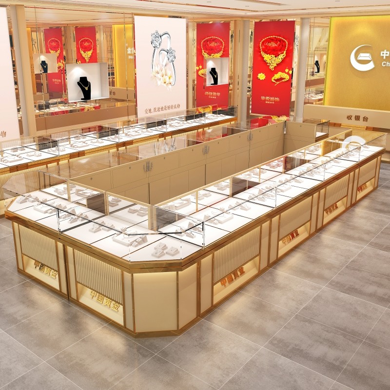 轻奢包包手表鞋子展示柜