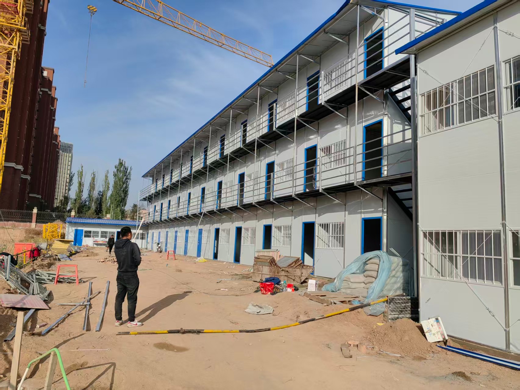 白山打包箱房生产商-临建房屋