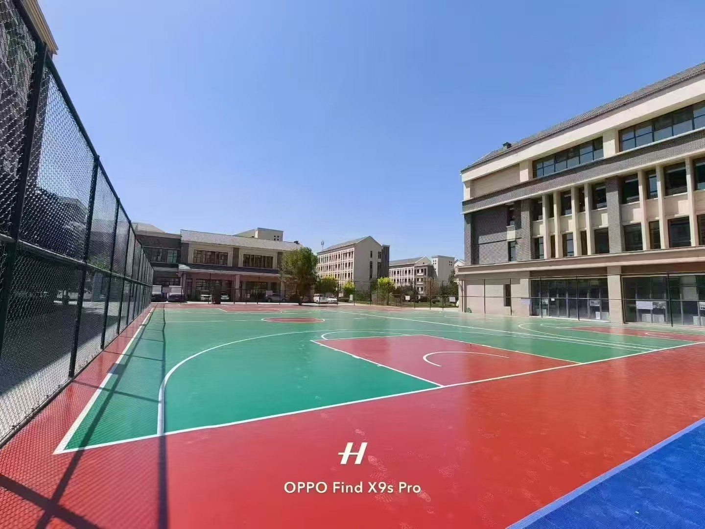 南通丙烯酸网球场施工案例