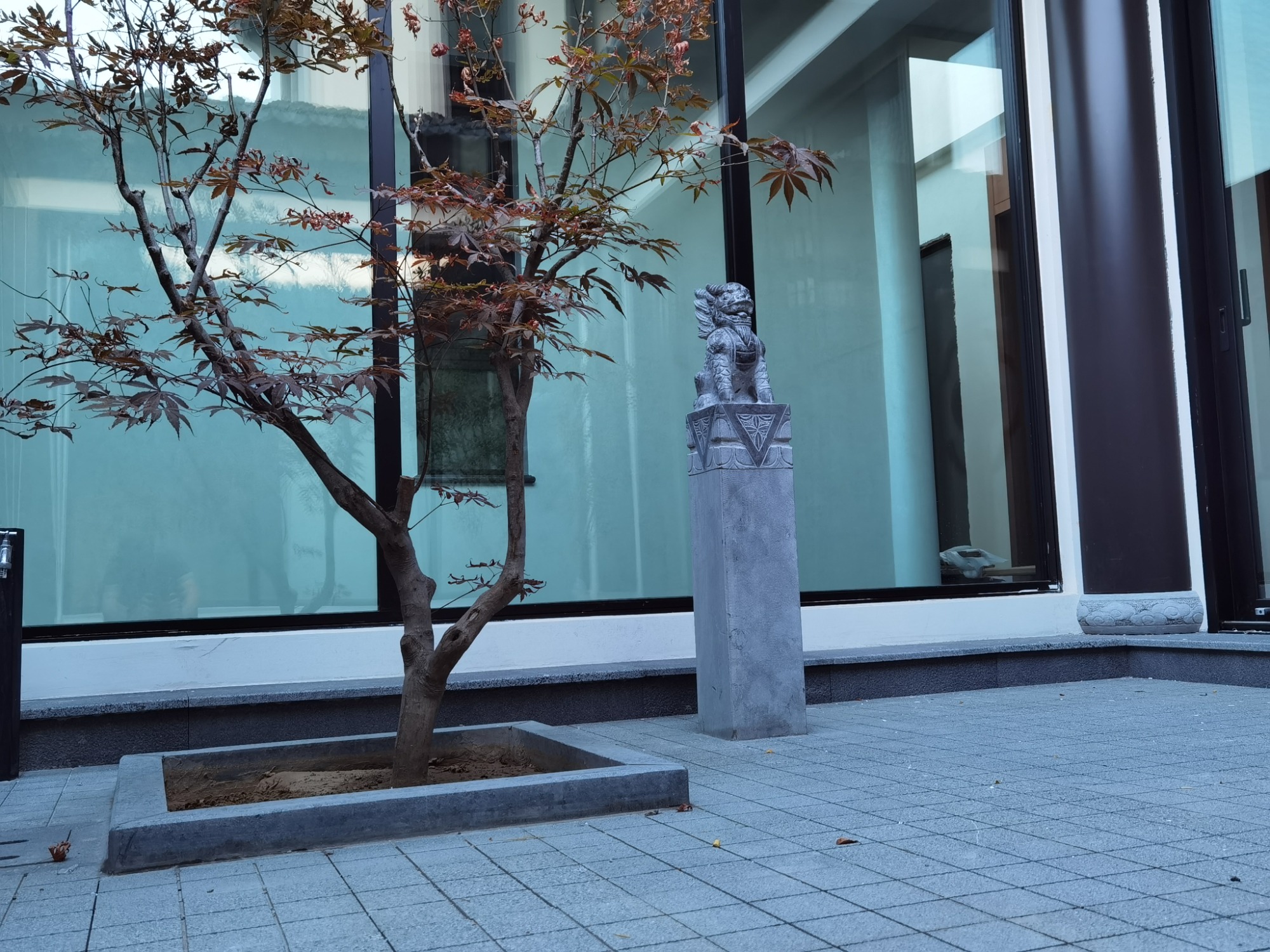 庭院景观施工实景