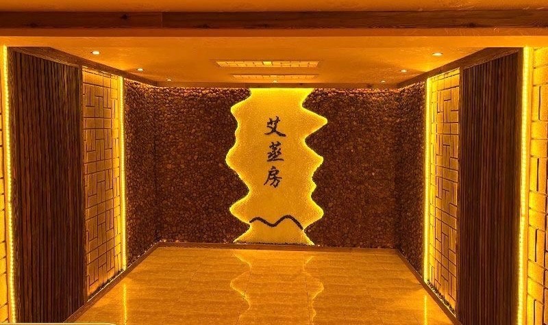 小型家用汗蒸房生产车间实拍图