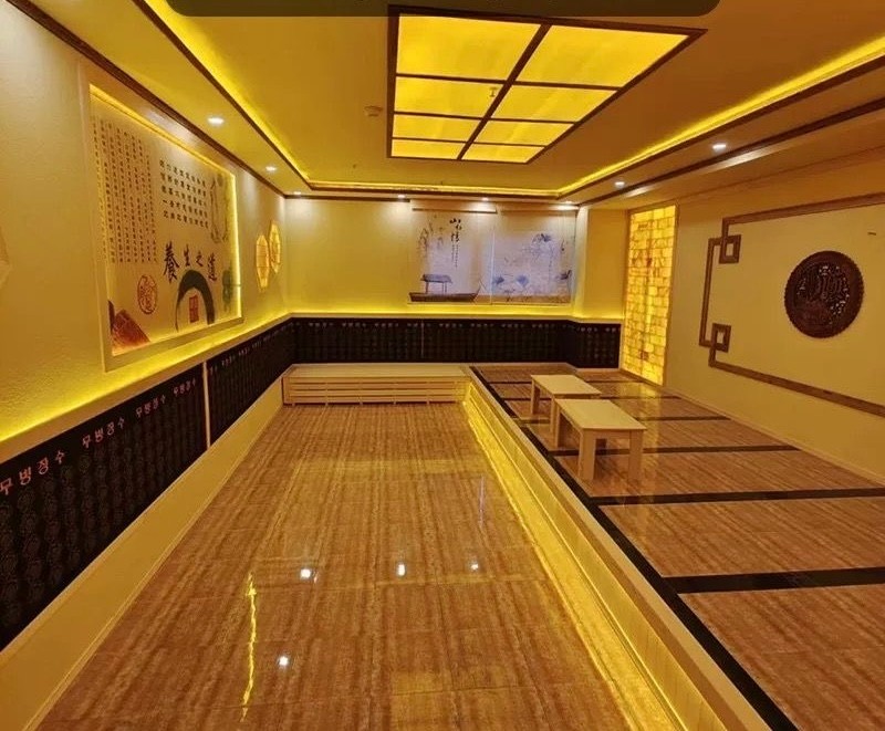 汗蒸房施工实景