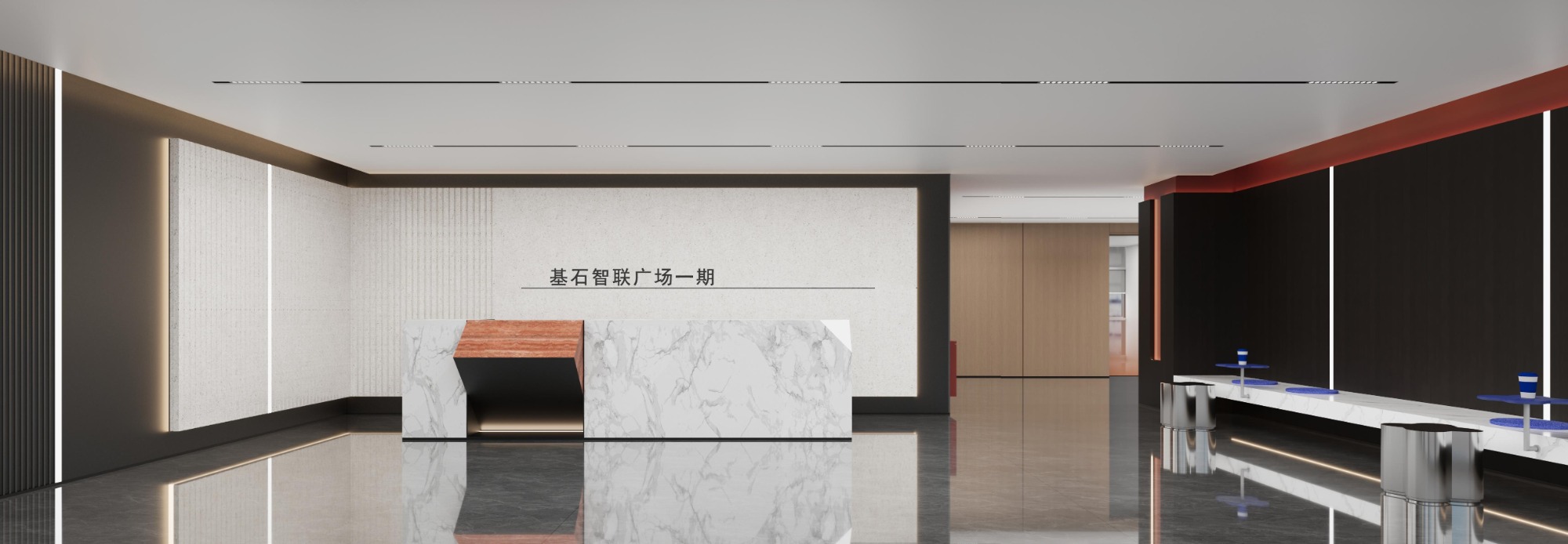 翔安连锁门店装修项目施工现场