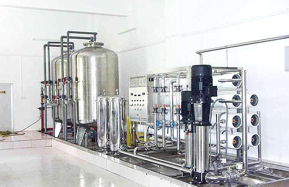 福建水处理设备生产车间实拍