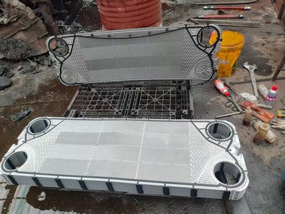 板式换热器清洗维护现场