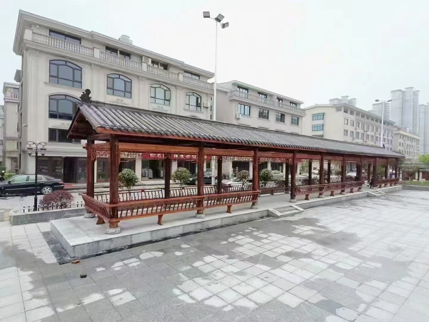 中式别墅大门案例图