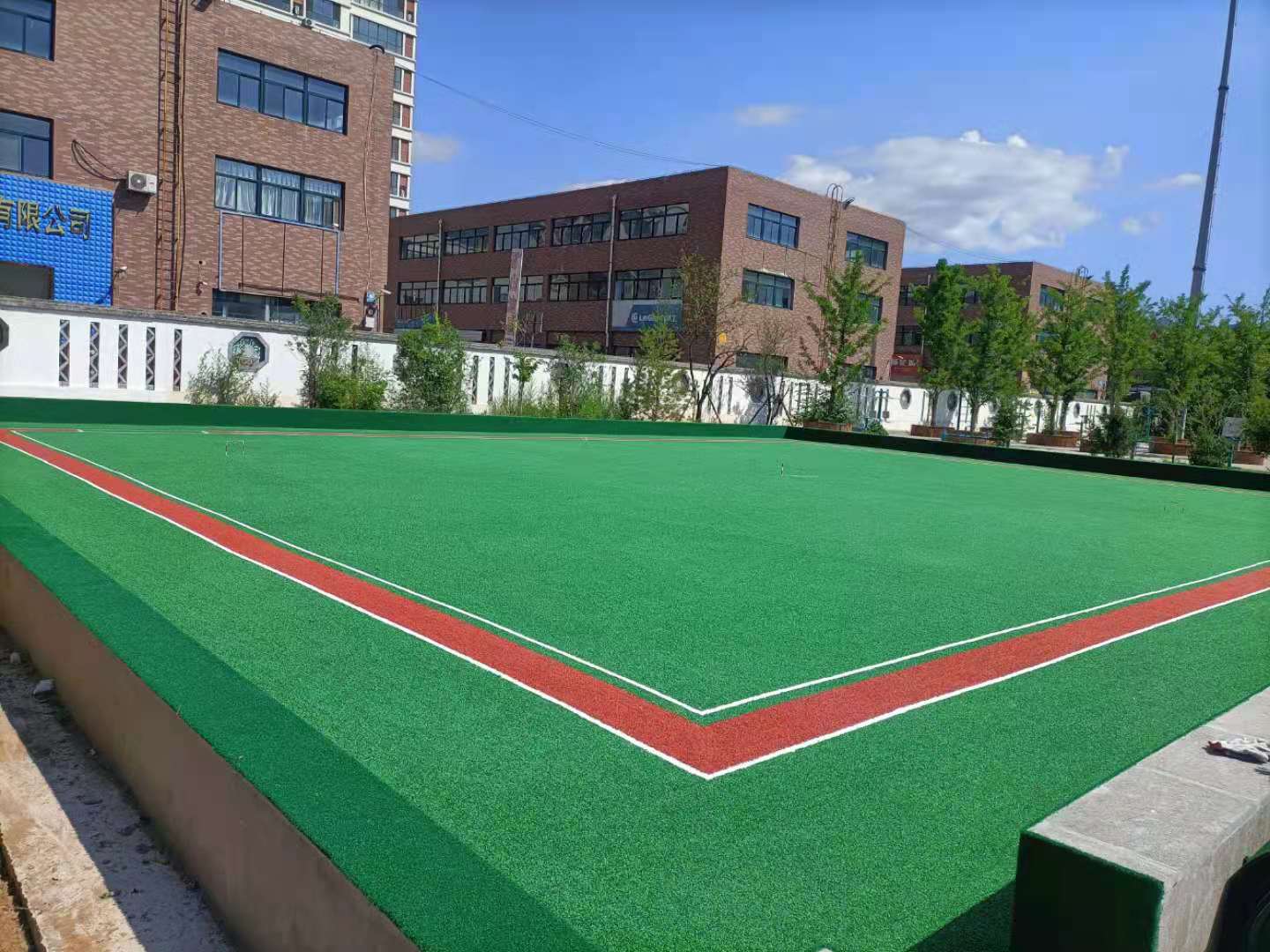 草坪粘接材料仓储场景