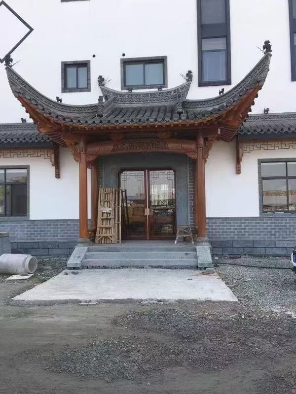 古建门头施工成品