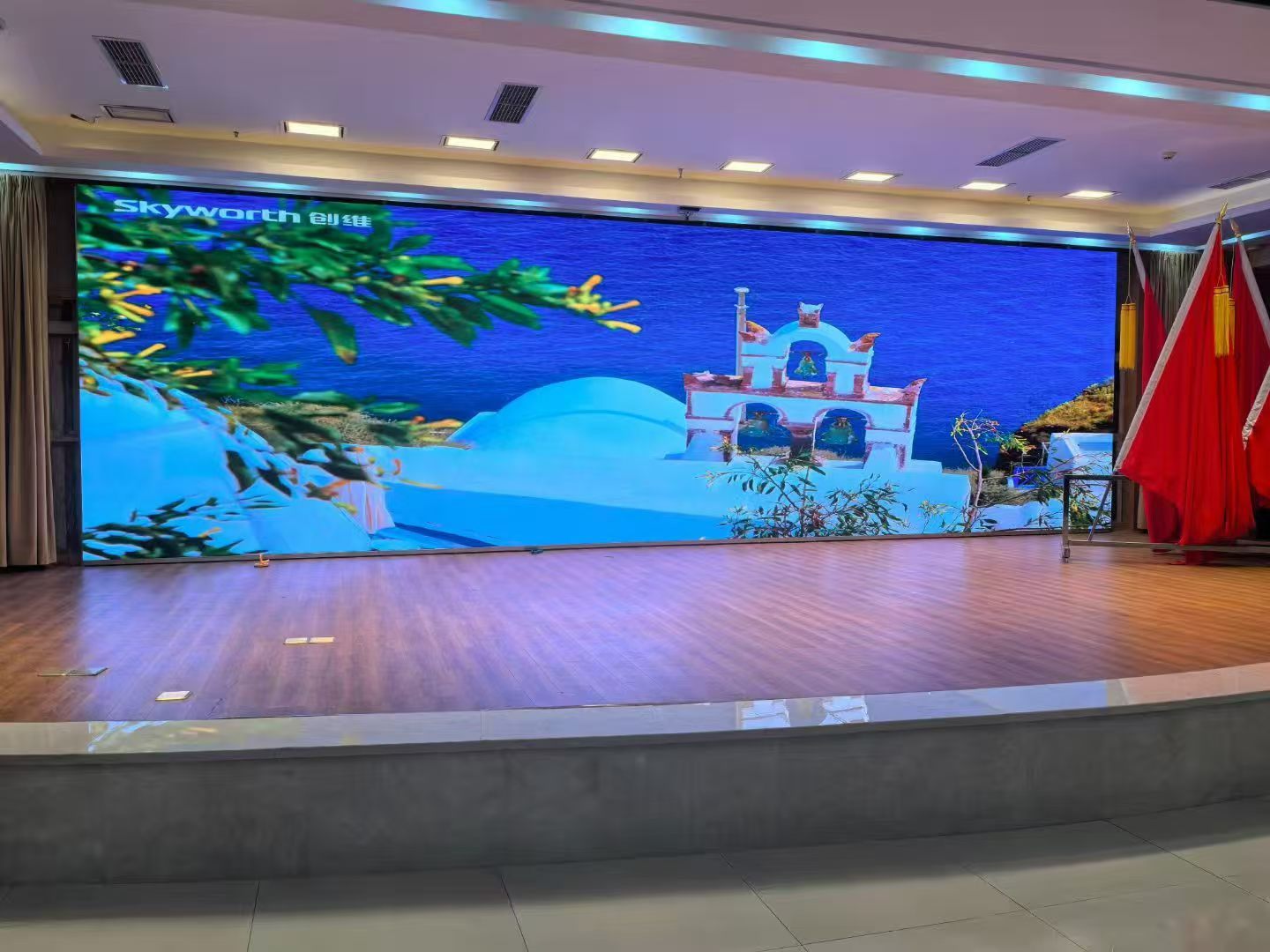 湖北区域商用LED租赁屏落地案例