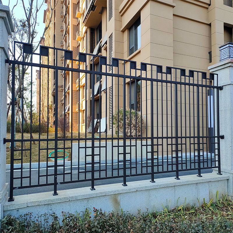 铁艺栏杆工艺展示图