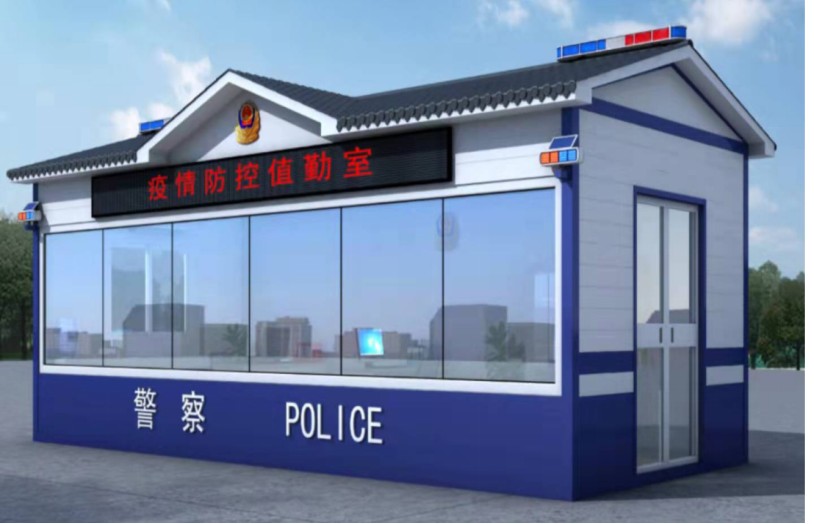 真石漆岗亭生产车间实景图