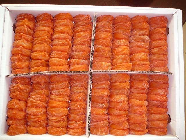 吊柿饼生产厂区实拍