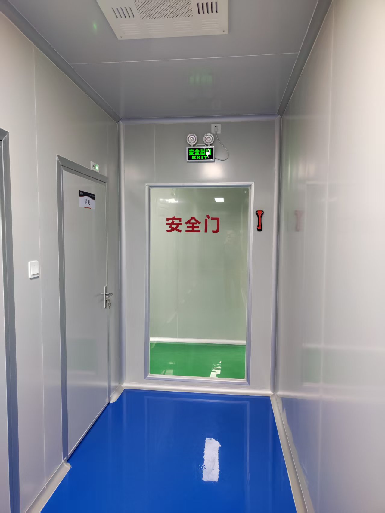修水无尘车间施工现场