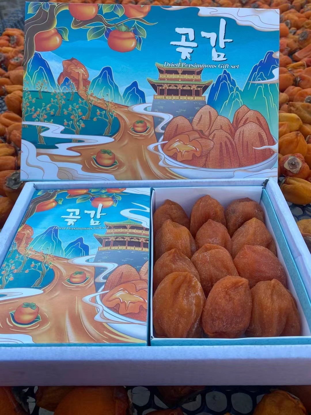 糖心柿饼实拍图