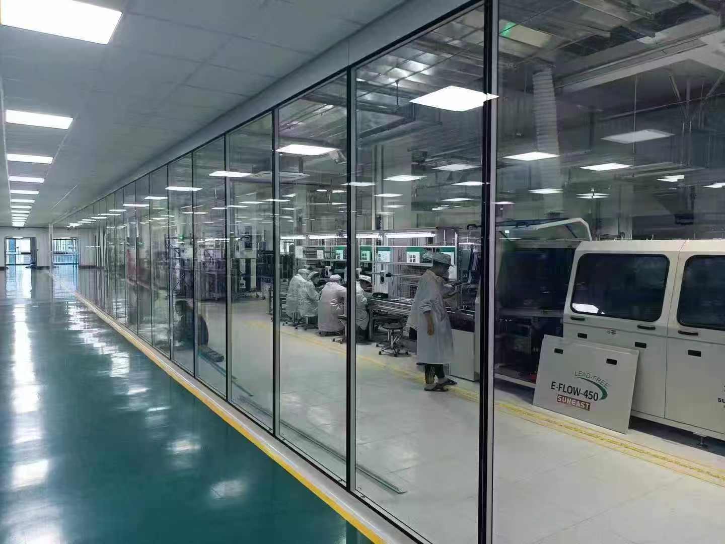 食品净化车间施工现场