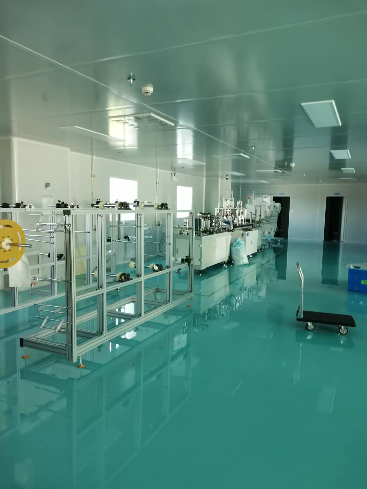 景德镇食品洁净车间施工现场