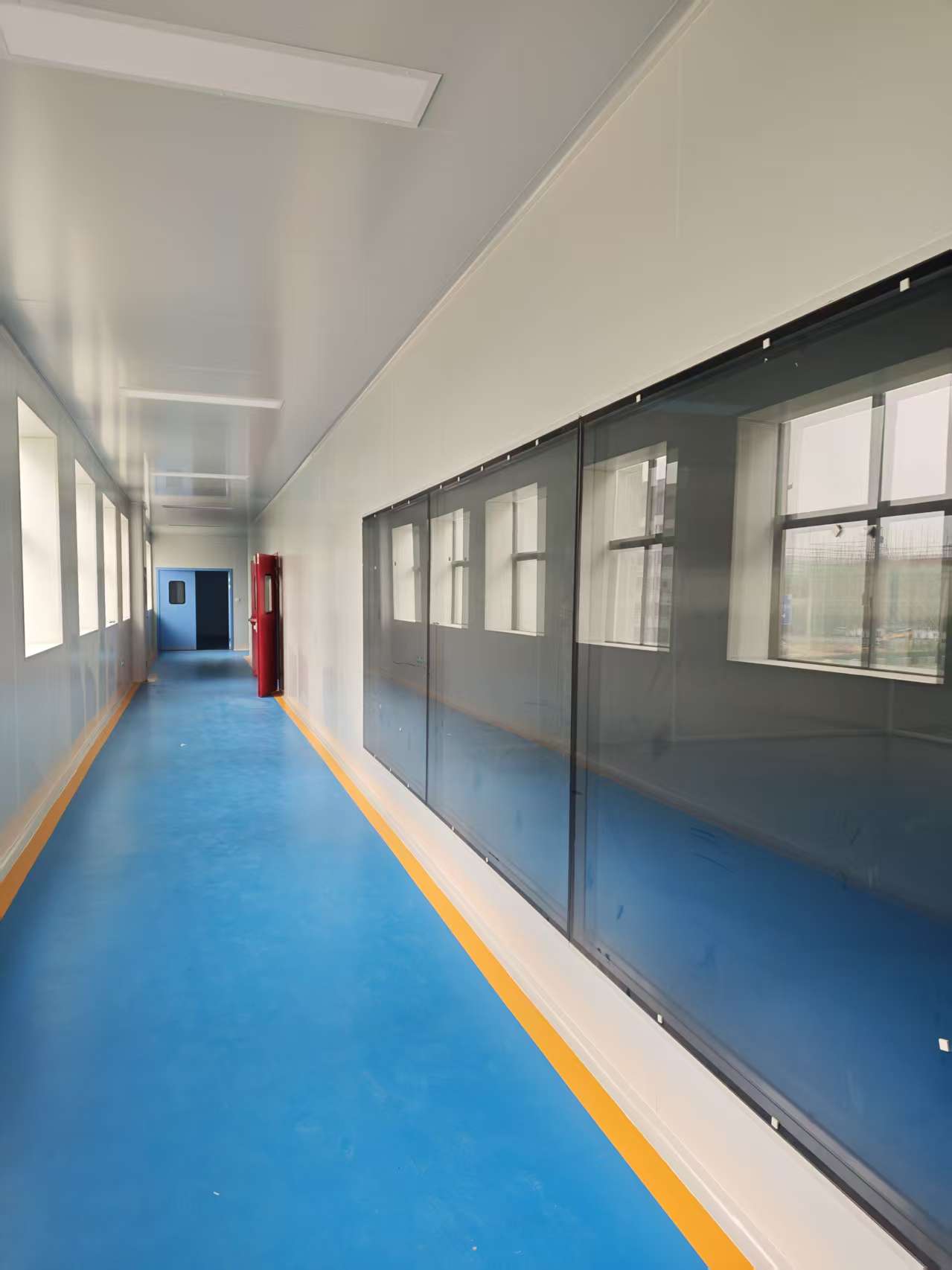 九江市食品车间净化工程施工场景