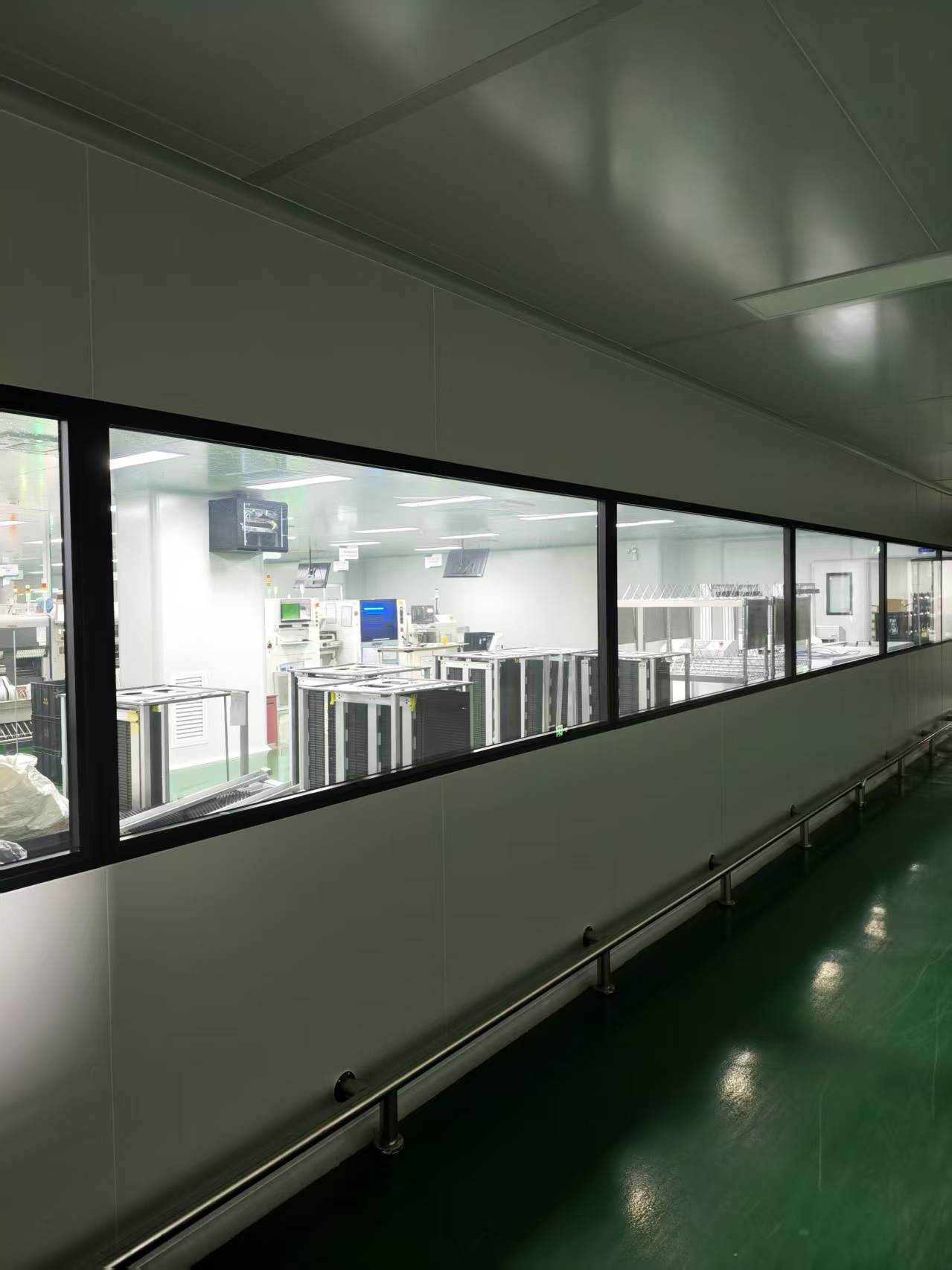 九江光电无尘车间施工实景