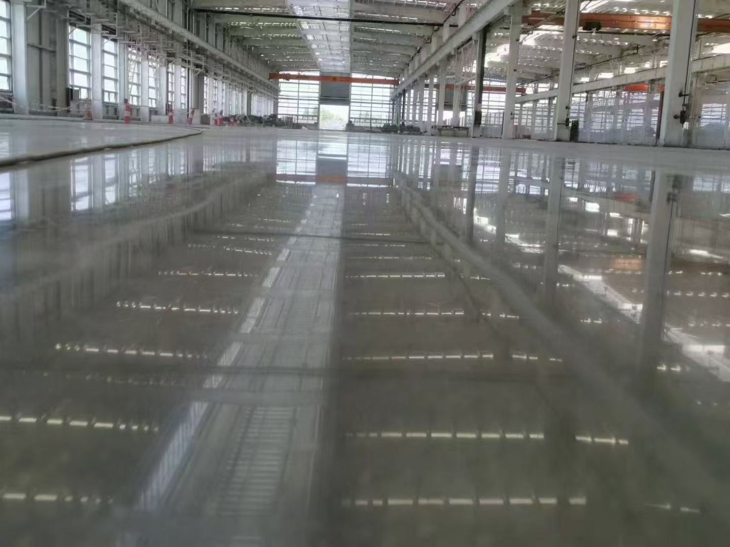 环氧超耐磨地坪施工完工效果