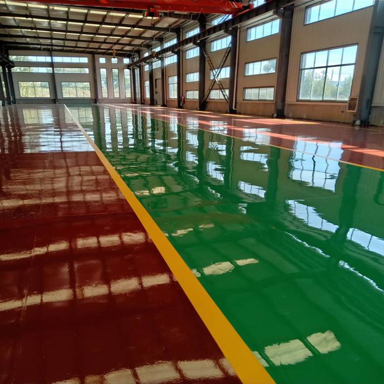 冷库聚氨酯地坪施工现场