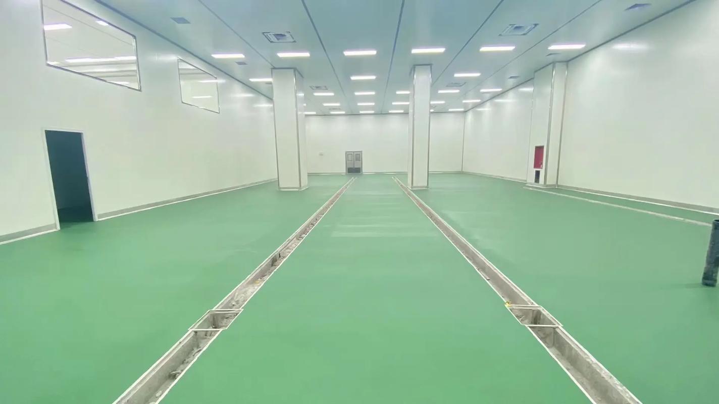 聚氨酯地坪施工现场图