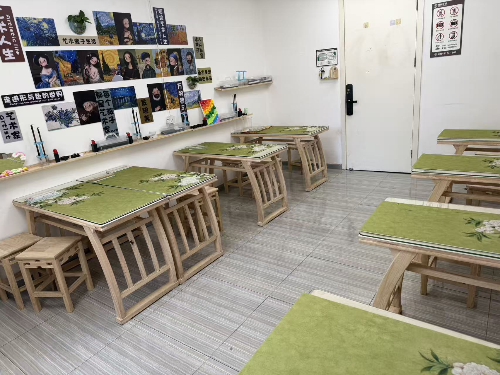 少儿美育课堂实景