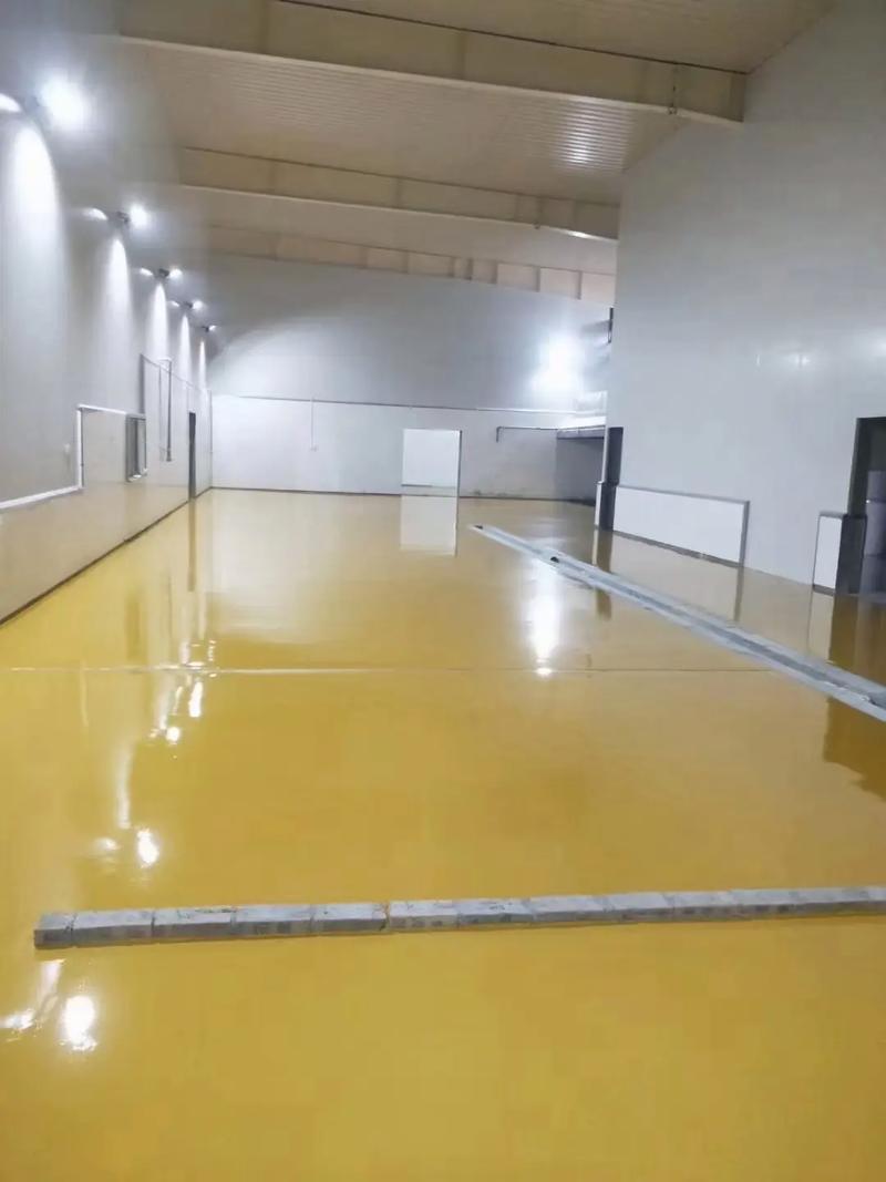 制药厂聚氨酯地坪施工现场