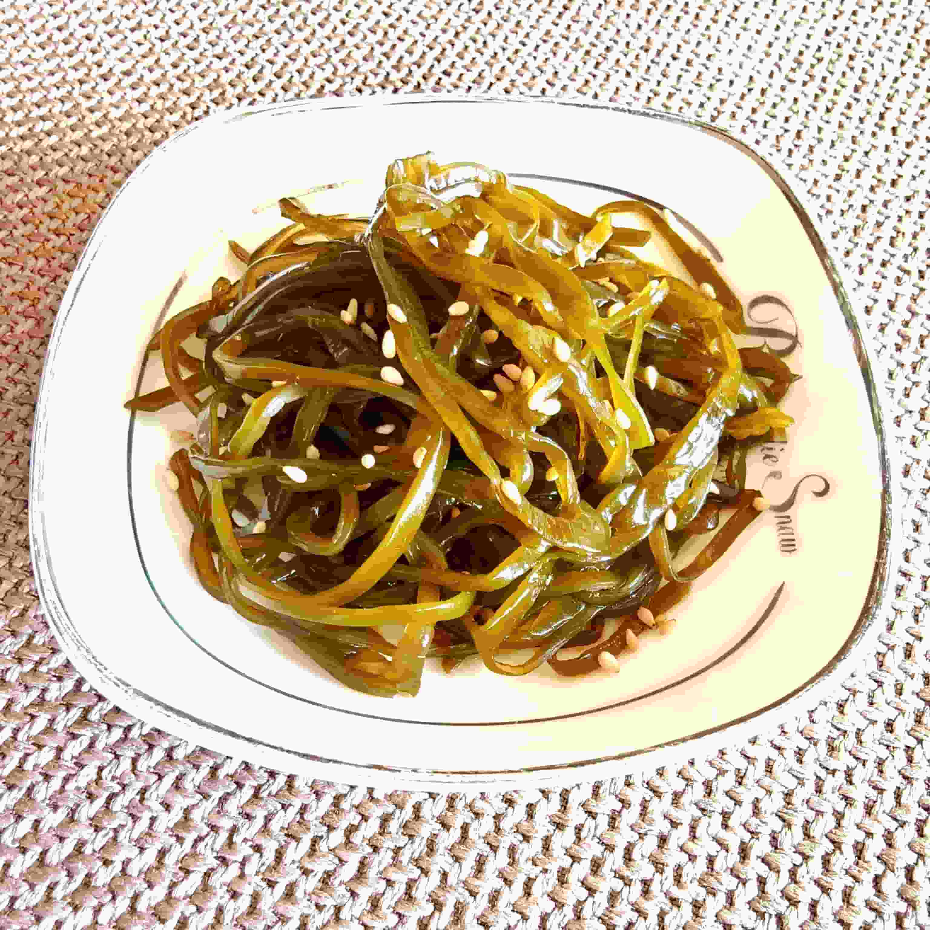 裙带菜梗丝菜生产实拍