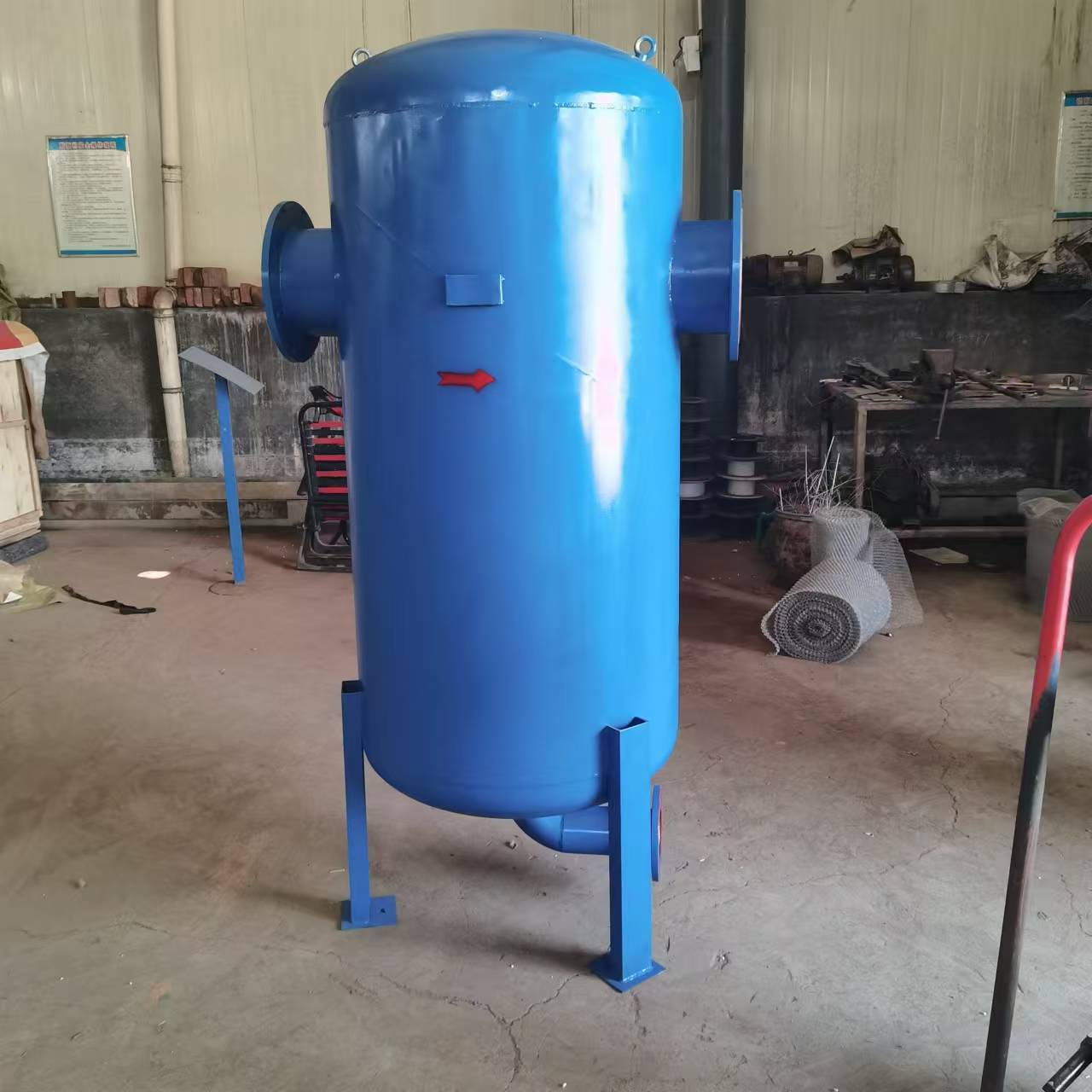 吸附式汽水分离器生产车间实拍