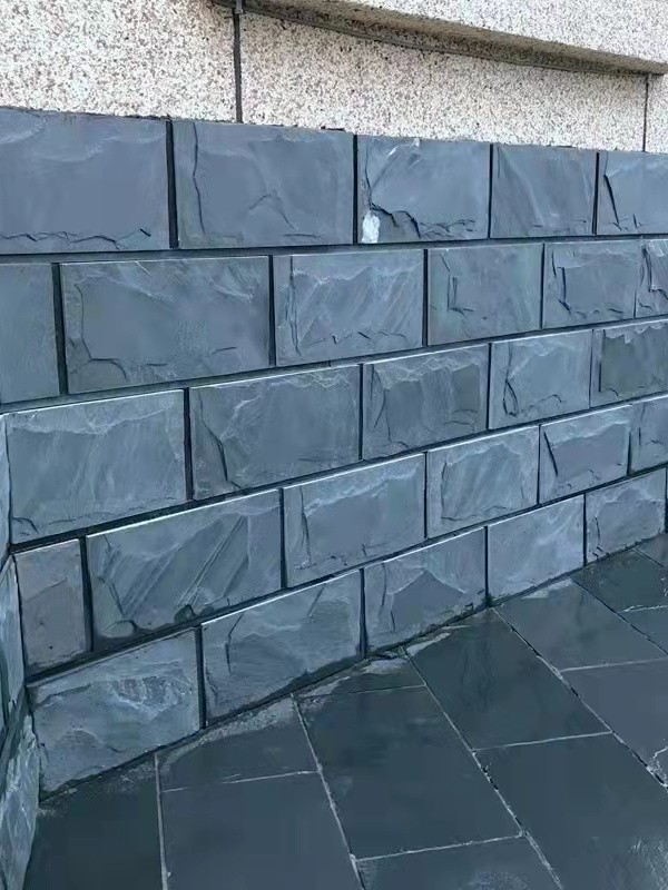 黄锈石自然肌理展示