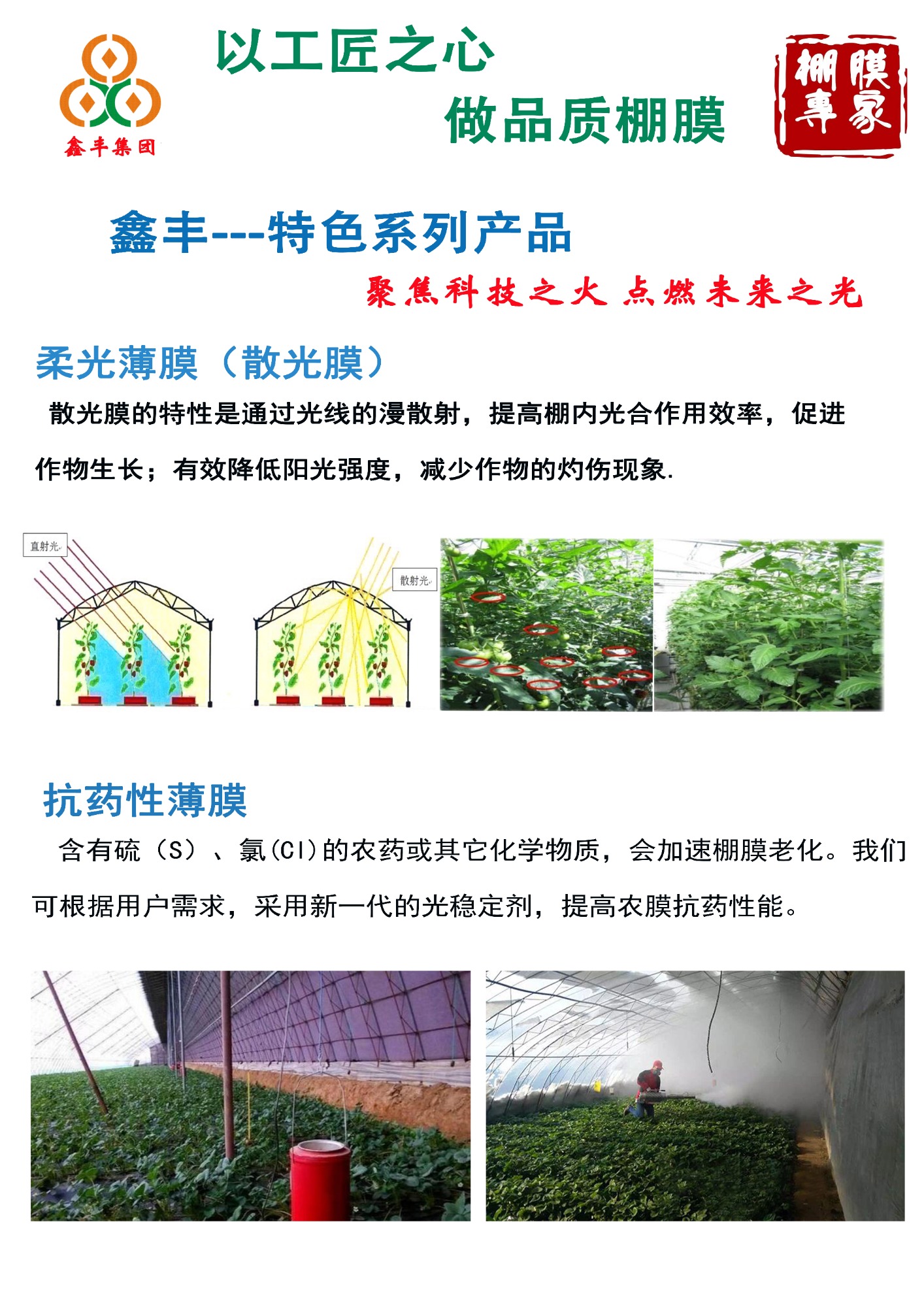 精品PO膜生产厂区