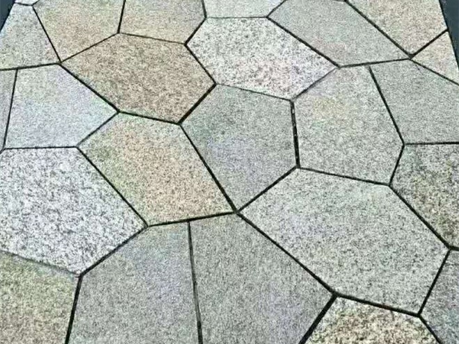 庭院铺装实景