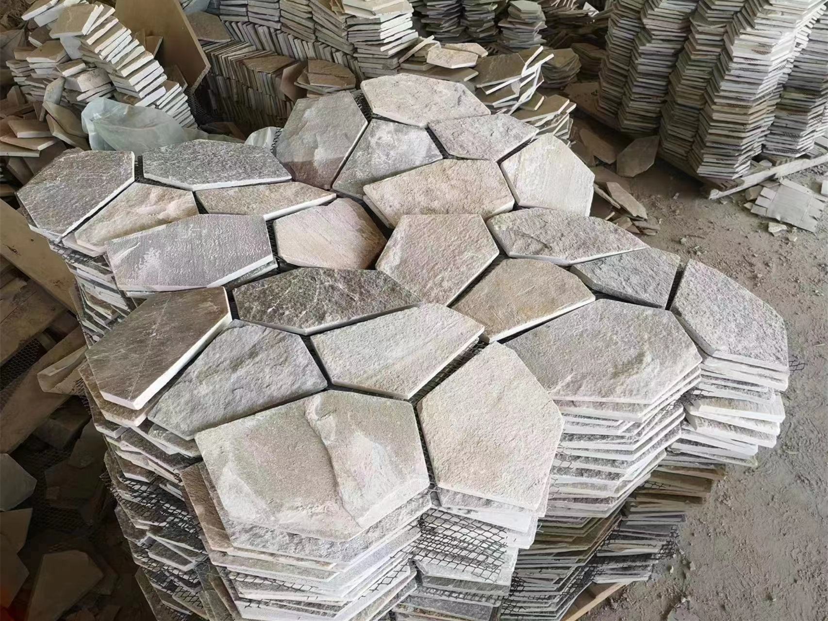 网贴石成品展示