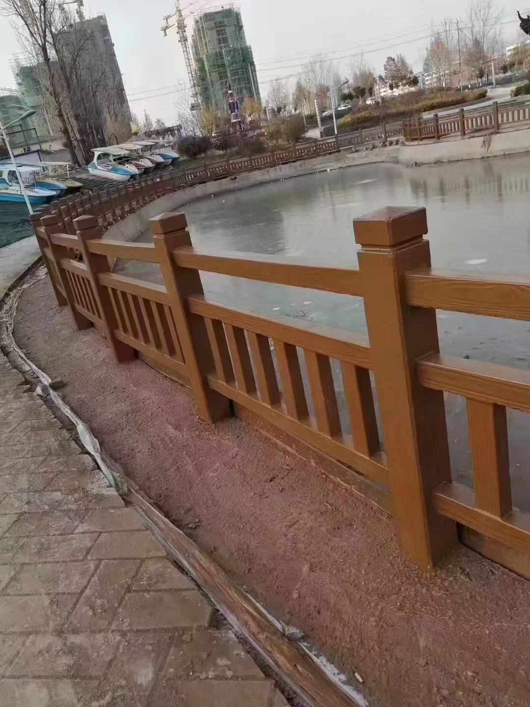 邵阳水泥栏杆生产场景