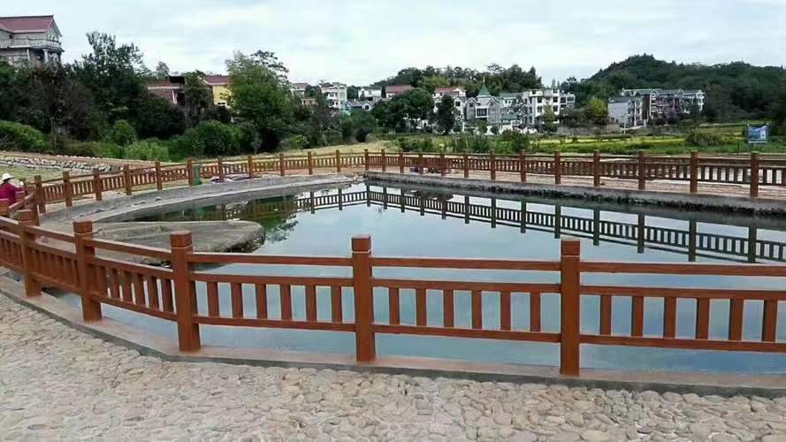 益阳仿藤栏杆产品实拍
