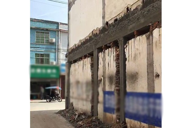 墙改梁工程施工现场参考