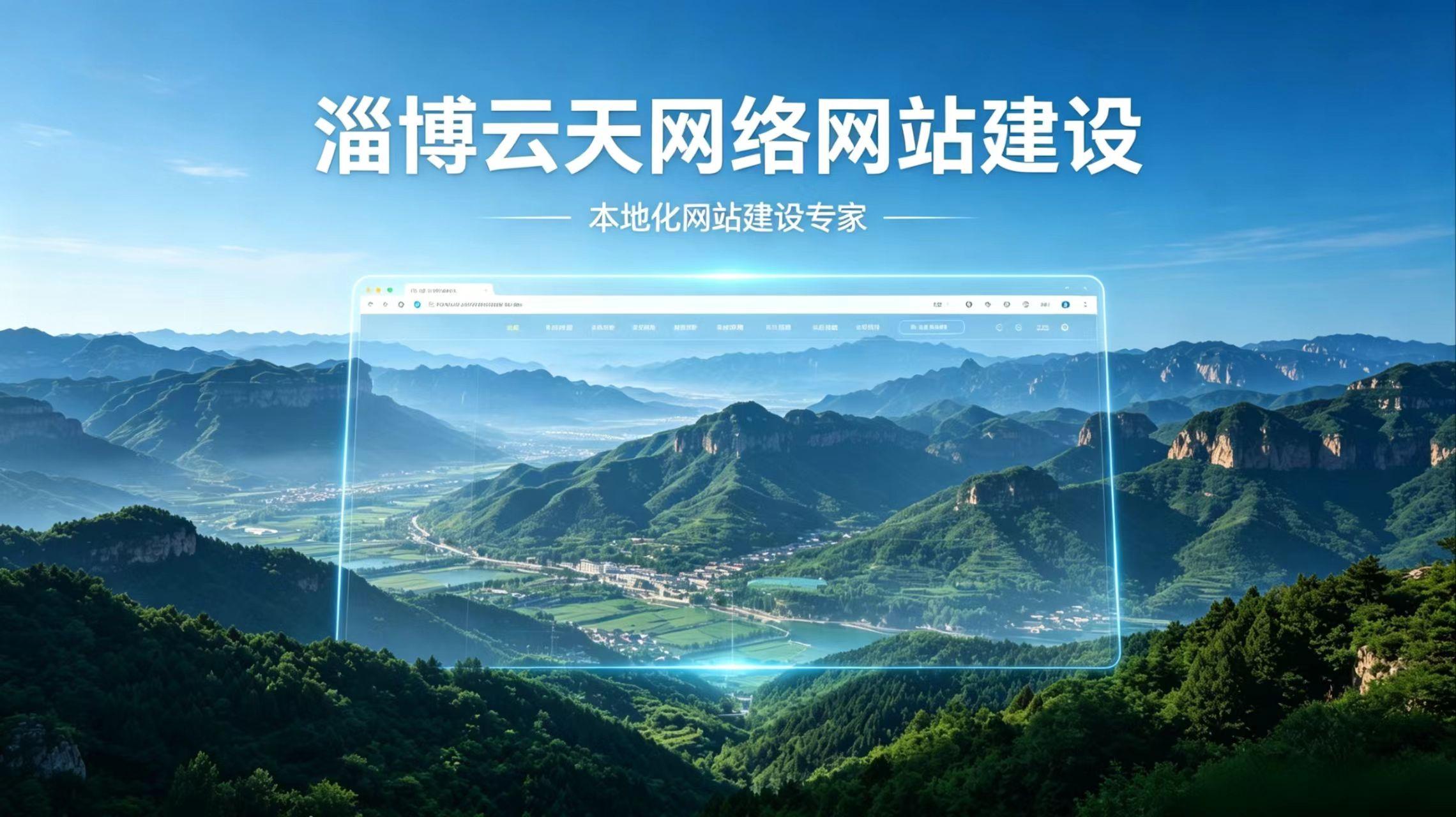 张店本地建站服务商服务场景