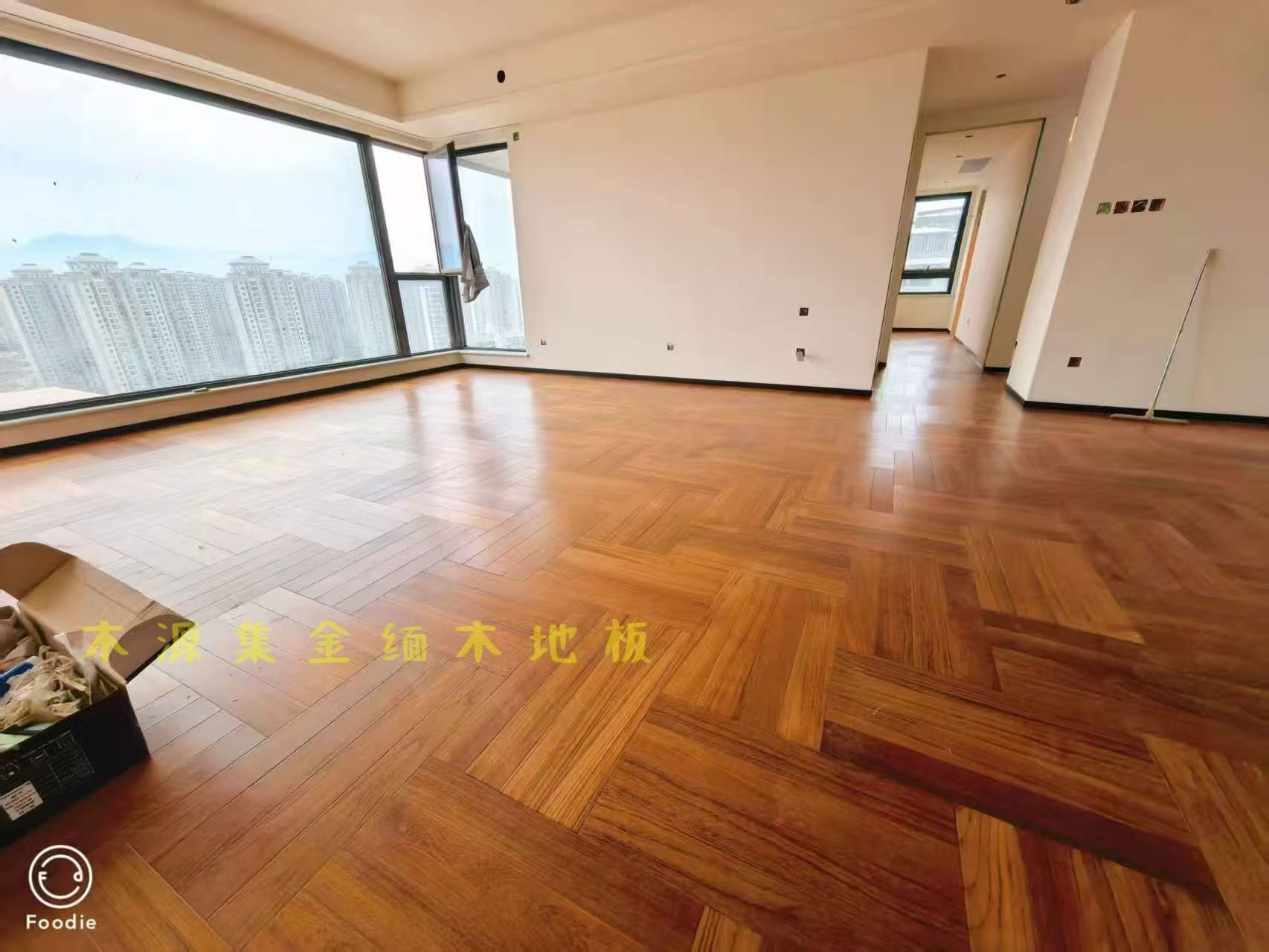 西安木地板生产车间实景