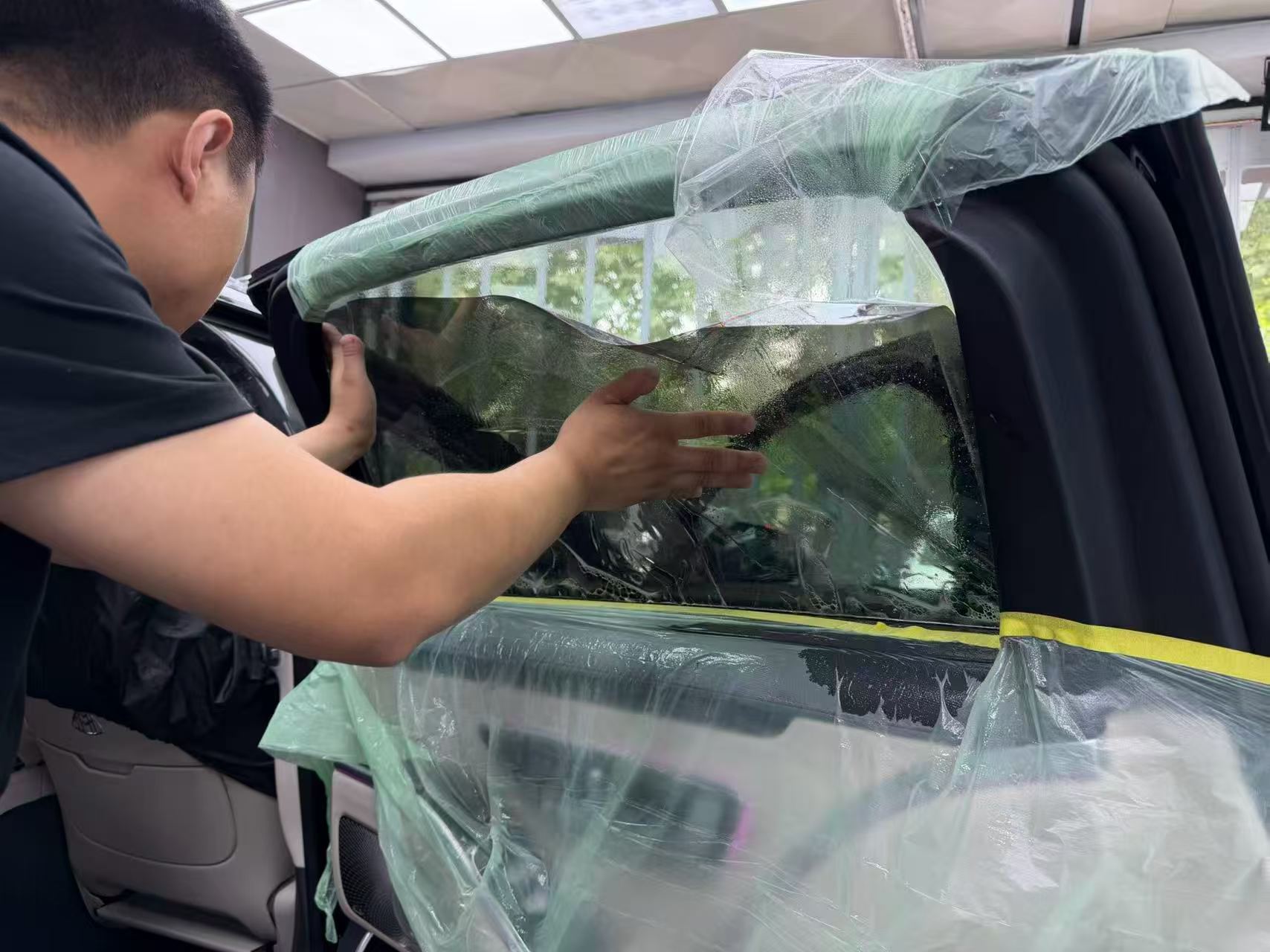 石家庄广铭3M授权施工车间