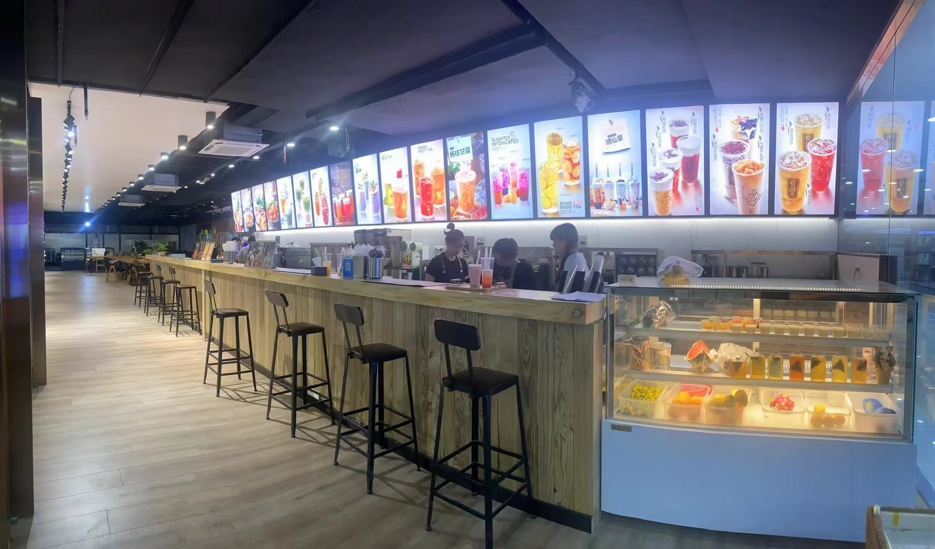 重庆本地饮品原材料供货仓储实景
