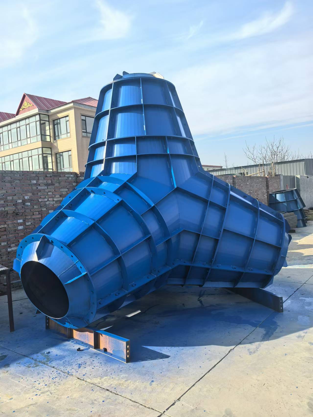 防浪石钢模具实拍
